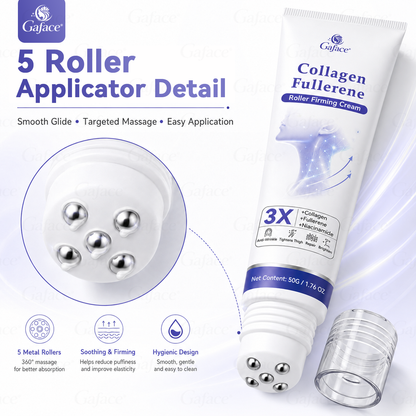 𝐆𝐀𝐅𝐀𝐂𝐄®💎𝐀𝐞𝐭𝐡𝐞𝐫𝐢𝐨𝐧-𝐗𝟗™ 𝟓-𝐏𝐨𝐢𝐧𝐭 𝐑𝐨𝐥𝐥𝐞𝐫 𝐅𝐢𝐫𝐦𝐢𝐧𝐠 𝐂𝐫𝐞𝐚𝐦 Quantum Ceramic Matrix · Collagen · Fullerene🥑