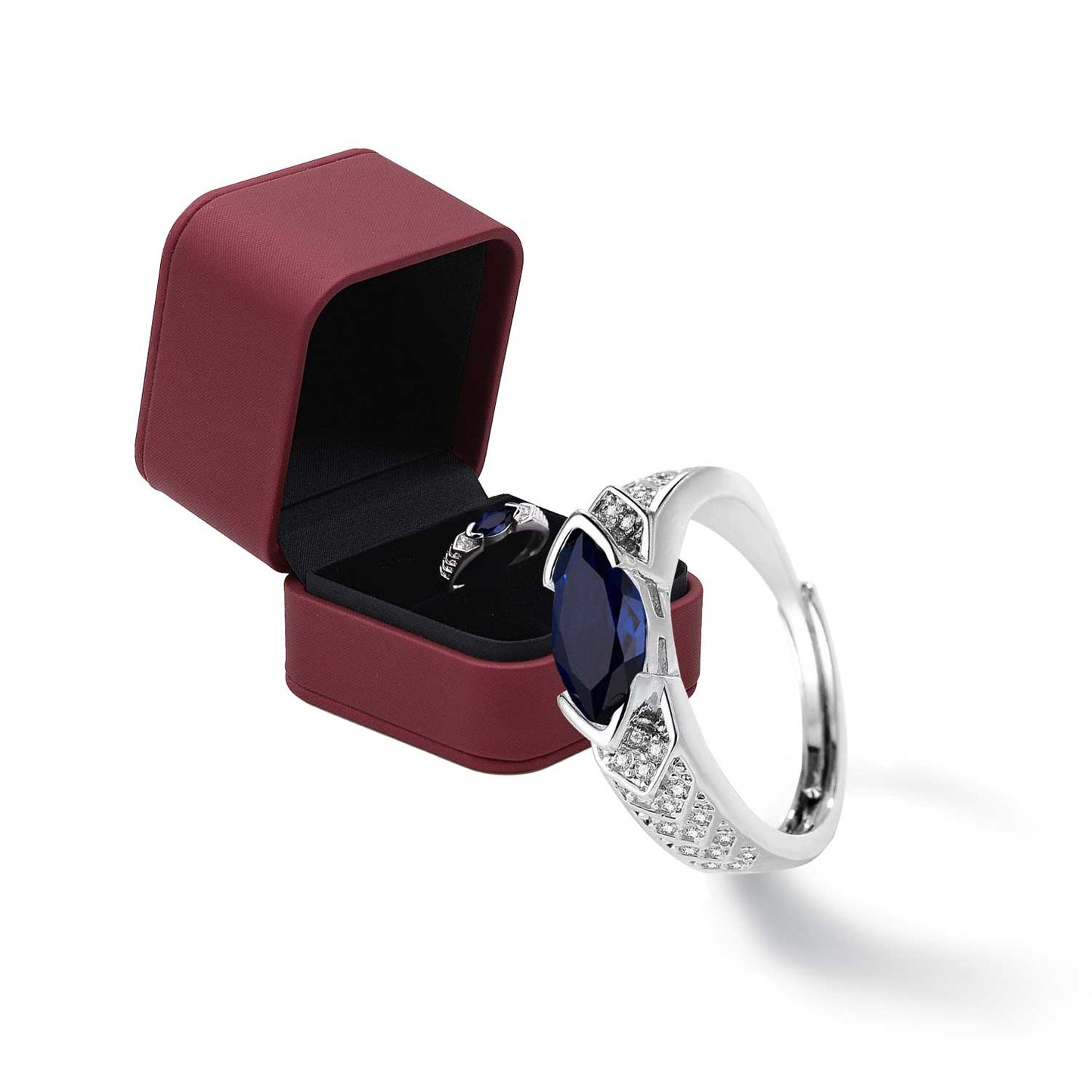 𝐂𝐙𝐓𝐈𝐂𝐋𝐄® Magnetology Moissanite Diamond Ring🎃🎃