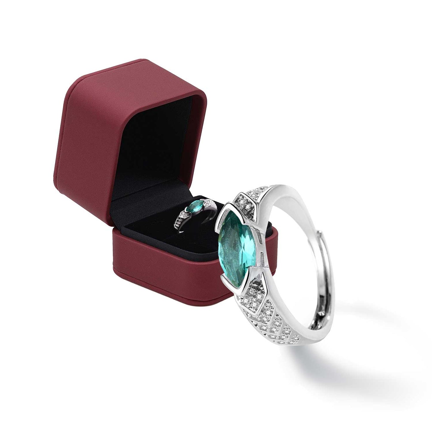 𝐂𝐙𝐓𝐈𝐂𝐋𝐄® Magnetology Moissanite Diamond Ring👍👍