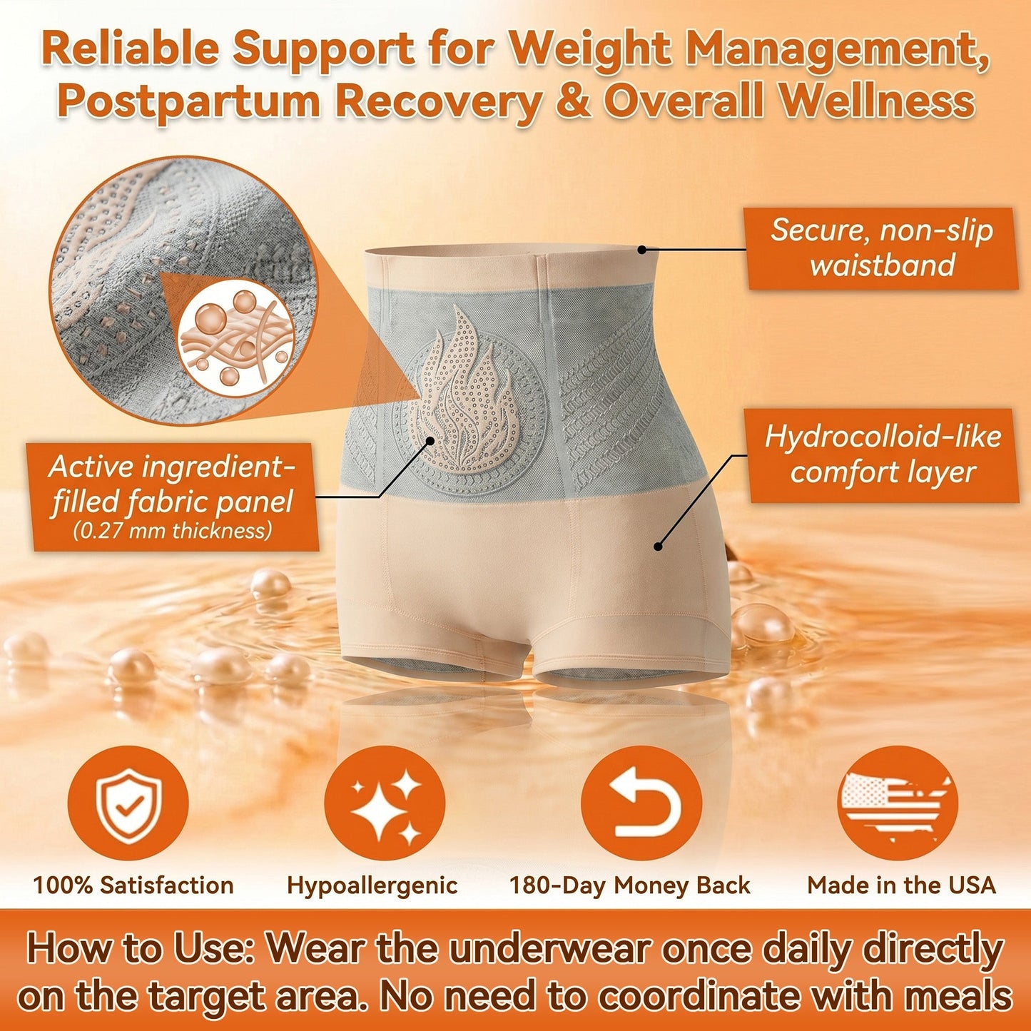 PAURAJU® 30-Min All-in-One Micro-Particle Fat-Burning Shorts✅Ignites deep microcirculation to melt fat, flush toxins, and reverse metabolic aging.🌳