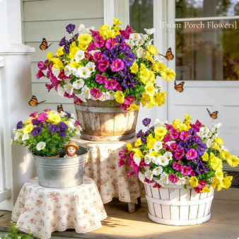 🔥Last Day 60% OFF🔥UV Resistant Artificial Petunias Flowers