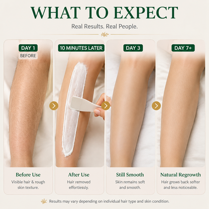 𝐆𝐚𝐟𝐚𝐜𝐞®Natural Gentle Hair Removal Cream | For Women & Men, Sensitive Skin（副本）