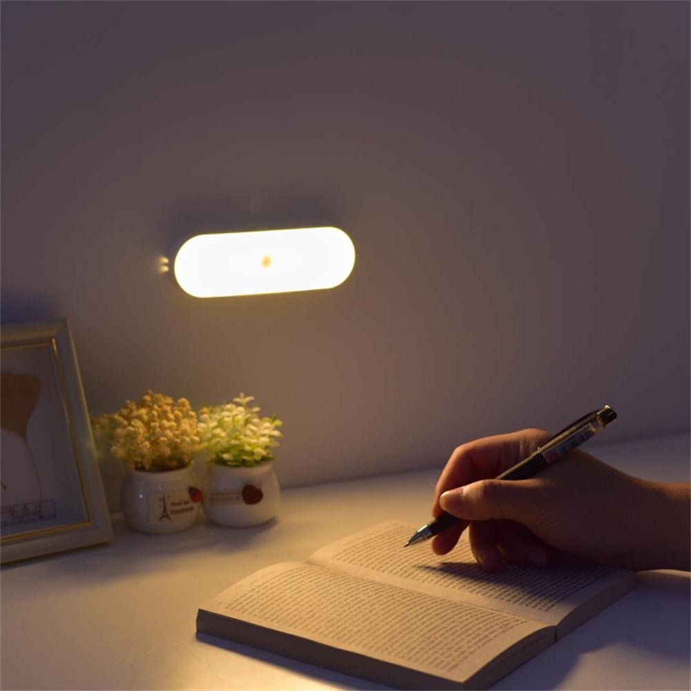 Wandleuchte für innen mit Bewegungsmelder | Nachtlicht mit Akku | Wandlampe | WandSchein
